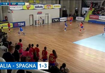 Highlights Futsal femm.: Italia-Spagna 1-3