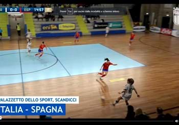 Highlights Futsal femm.: Italia-Spagna 2-2