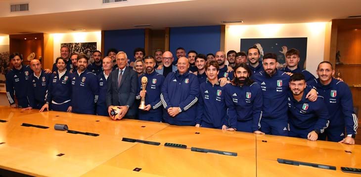 Gravina lancia gli Azzurri: “La vittoria dell’Europeo alimenta l’entusiasmo per il Mondiale”, il 29 scatta il raduno per Dubai