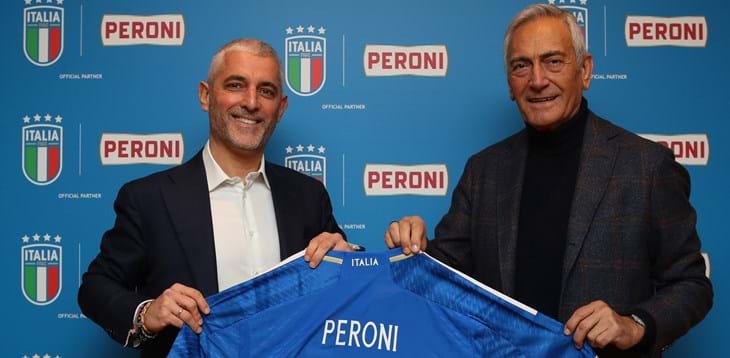 Peroni signs multi-year deal with the FIGC