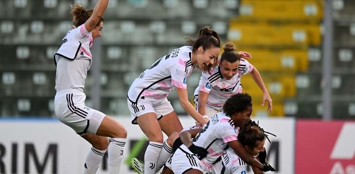 La Juventus batte 1-0 il Sassuolo e torna a -3 dalla Roma, 3-1 della Fiorentina sul Pomigliano