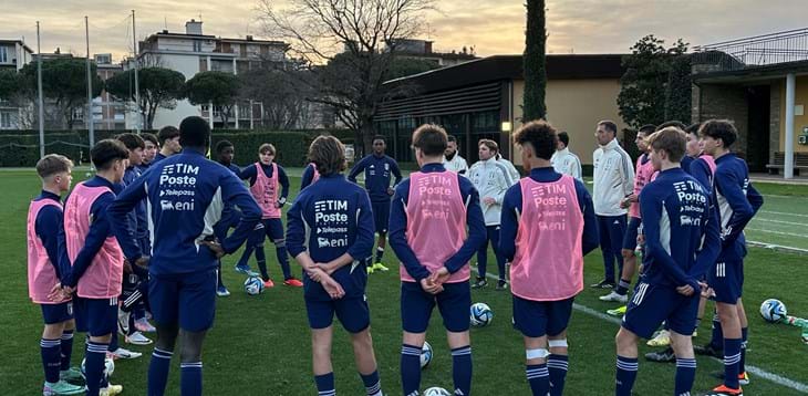 Prima seduta di allenamento per gli Azzurrini in vista della Slovenia. Martedì 23 gennaio la prima delle due sfide