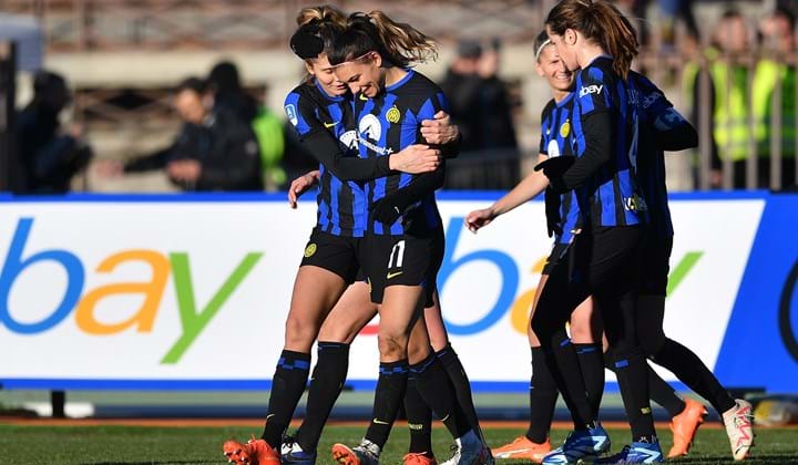 L'Inter batte 2-0 la Roma, primo ko per le campionesse d'Italia