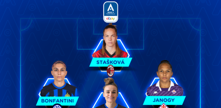 Serie A Femminile eBay 2023/24: la Top 11 della 13ª giornata