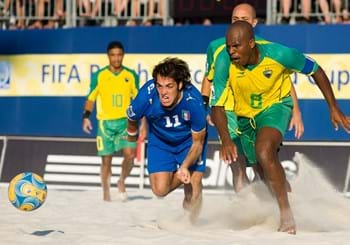 Terza finale Mondiale per gli Azzurri del beach soccer. I precedenti del 2008 e 2019