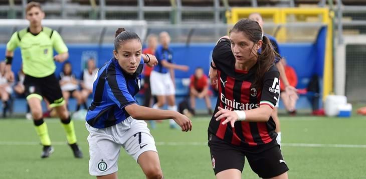 Under 18 maschile e Primavera femminile: è la domenica del doppio derby tra Inter e Milan. Parola ai protagonisti: