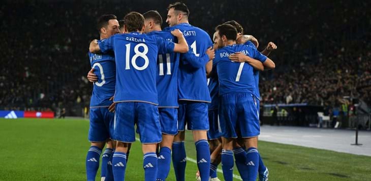 Italy number 9 in FIFA Rankings, Argentina still top