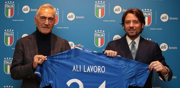 Ali lavoro renews its support for the FIGC: 