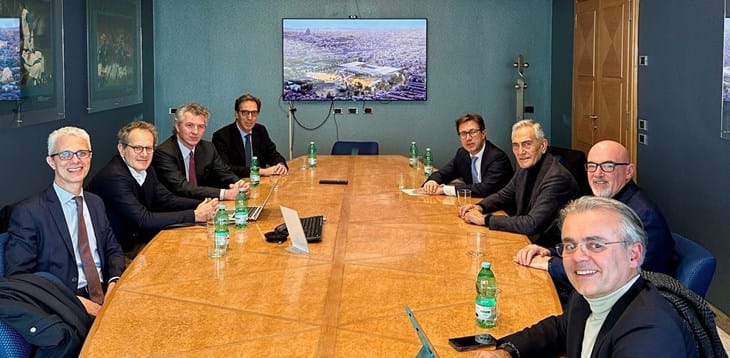 Progetto stadio di Firenze: il sindaco Nardella in FIGC incontra Gravina