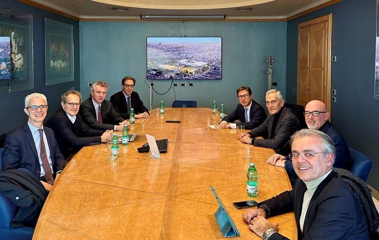 Progetto stadio di Firenze: il sindaco Nardella in FIGC incontra Gravina