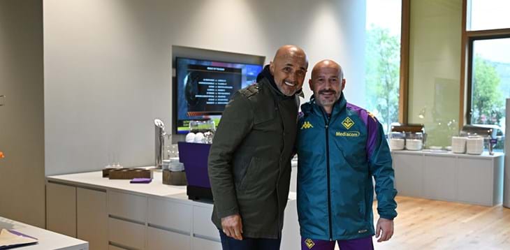 Luciano Spalletti visits 'Viola Park' as his tour of Serie A club sports centers continues
