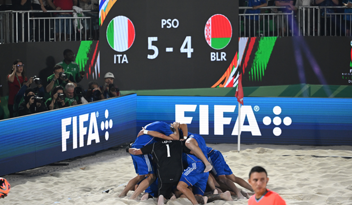 Gli Azzurri del beach sono in finale al Mondiale