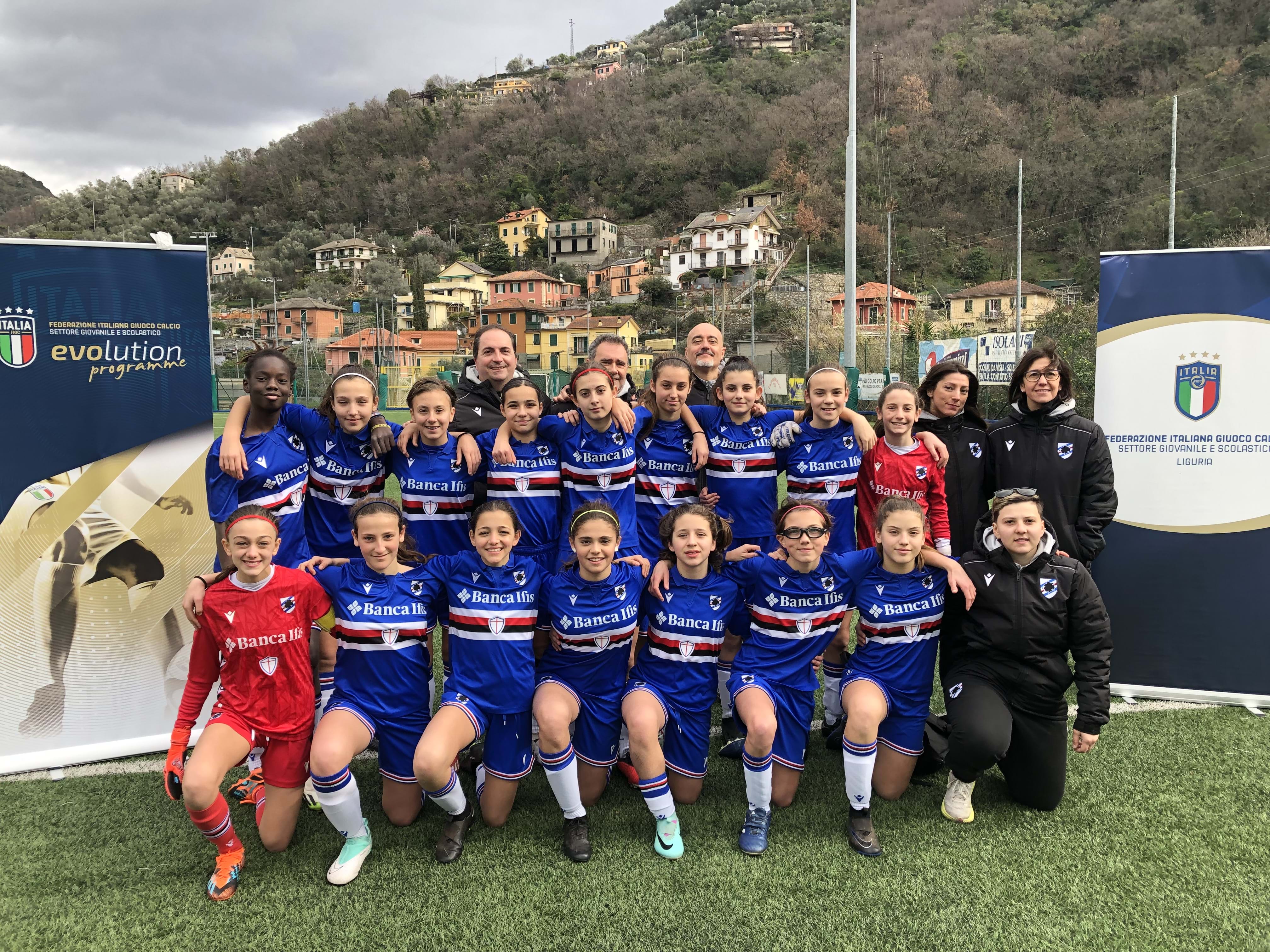 Torneo U12F: la Sampdoria si qualifica per le finali regionali