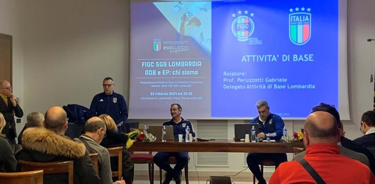 “ADB ed EP: chi siamo”, conclusa la serata promozionale organizzata dal SGS FIGC Lombardia