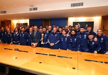 Oggi in FIGC l’omaggio ai vice campioni del mondo di beach soccer