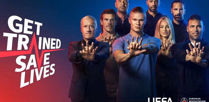 La FIGC promuove la campagna UEFA sulla rianimazione cardiopolmonare