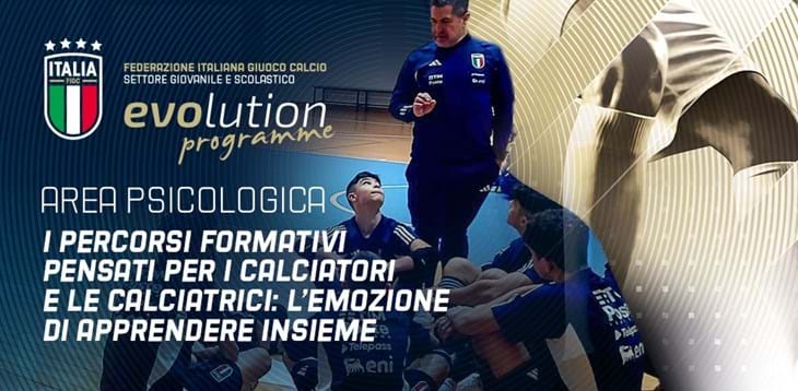 Evolution Programme, percorsi formativi per calciatori e calciatrici: l’emozione di apprendere insieme