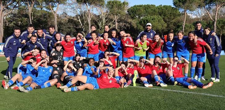Ieri a Tirrenia l’emozionante esordio della Selezione Calcio+15