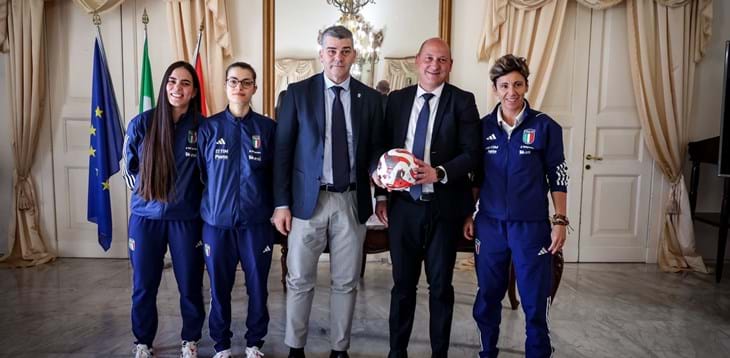 A Taranto presentate le amichevoli con l’Ucraina. Francesca Salvatore: “Loro vicecampionesse d’Europa, test di alto livello”