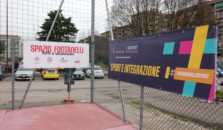 'Sport e Integrazione', a Milano inaugurato il nuovo 'Spazio Fontanelli'