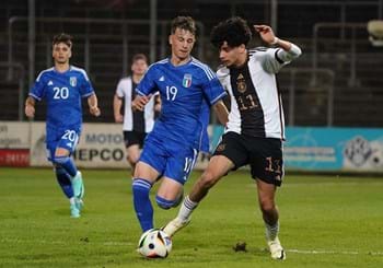 L'Italia perde 3-0 contro la Germania a Pirmasens. Zoratto: "La crescita dei ragazzi passa anche dalle esperienze negative"