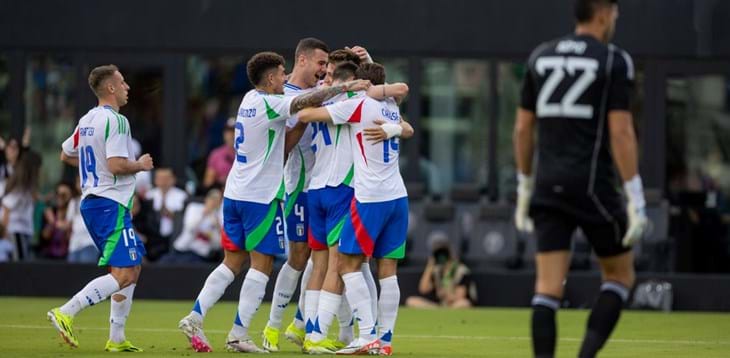 Italia vs. Venezuela with a 23% viewing share