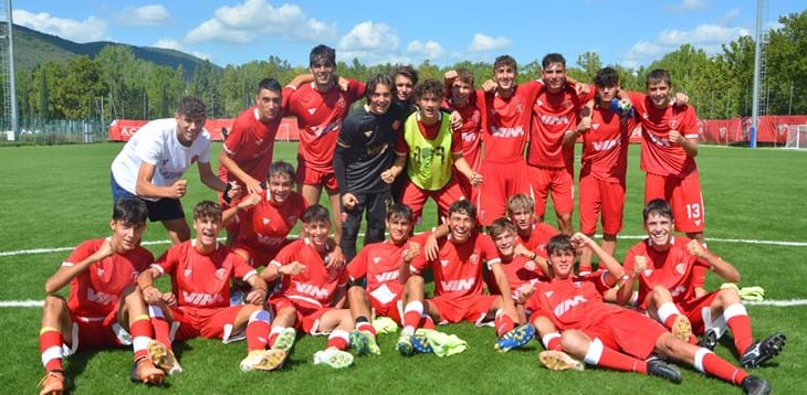 Under 17 Serie C: nei recuperi di giovedì Perugia e Arezzo raggiungono Pescara e Foggia al terzo posto del girone C