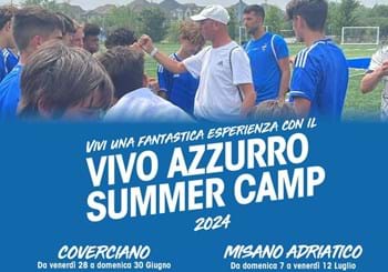Nasce il Vivo Azzurro Summer Camp, il primo centro estivo patrocinato dalla Figc