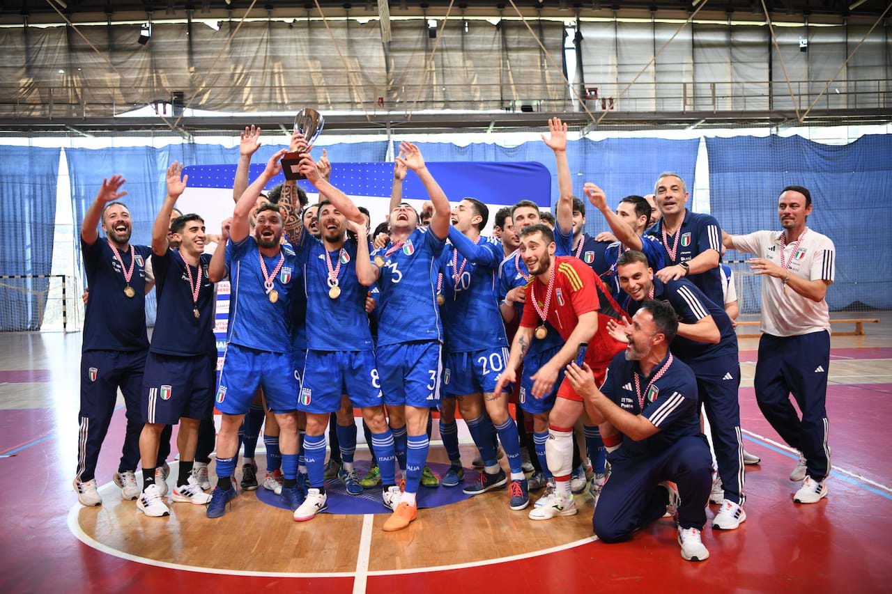 Italia gana la Semana de Futsal en Porec al derrotar 5-2 a Venezuela, Belarte: “Este equipo tiene futuro”