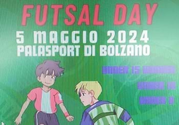 Futsal Day 2024 - Domenica 5 maggio al Palasport di Bolzano l'evento riservato ad U8 e U10 maschili ed U15 femminile