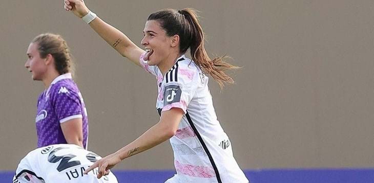 La Juventus batte 2-0 la Fiorentina al Viola Park: in gol Cantore e Bonansea