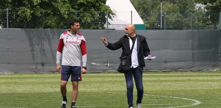 Spalletti visits Bologna on his tour of Serie A sides