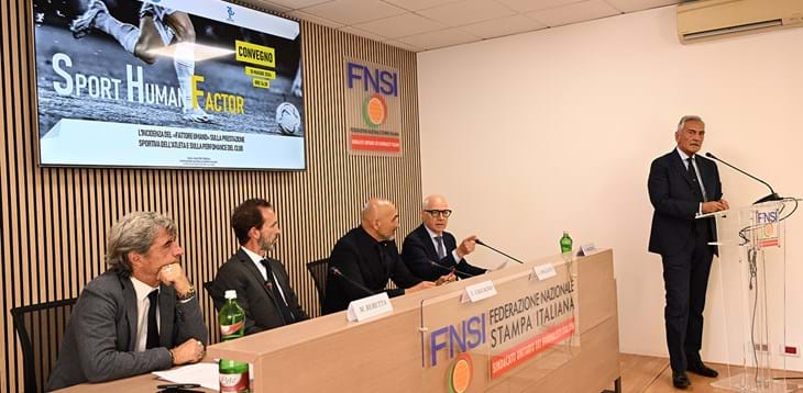 A Roma il convegno 'Sport Human Factor'. Gravina: