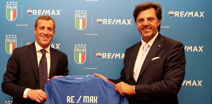 RE/MAX Italia scende in campo con la Nazionale Italiana di Calcio
