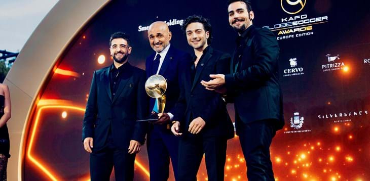 Globe Soccer Europe Awards: Luciano Spalletti and Gigi Buffon recognised