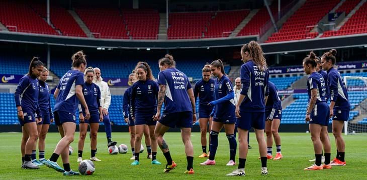 L’Italia sfida la Norvegia per avvicinarsi a EURO 2025. Soncin: “Passione, orgoglio e disponibilità, siamo fiduciosi”