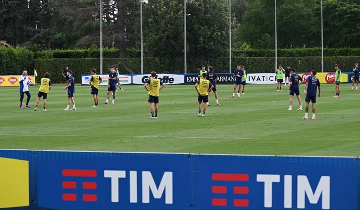 Verso l'Europeo: secondo allenamento per gli Azzurri a Coverciano