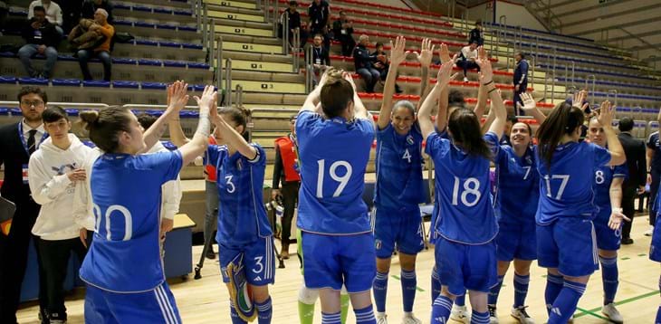Le Azzurre del futsal al torneo di Porec dall’11 al 16 giugno: Salvatore convoca 18 calciatrici