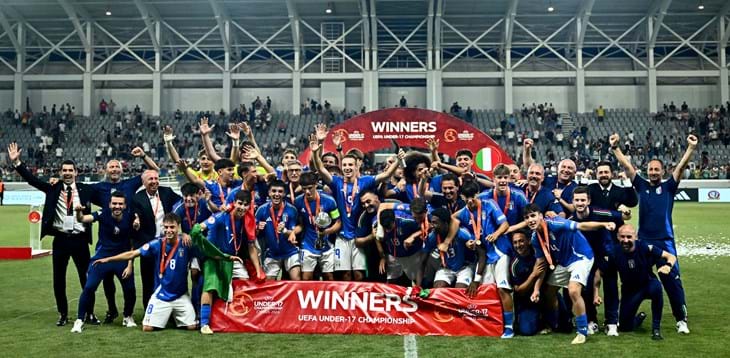 Doppio Camarda e Coletta stendono il Portogallo in finale: Azzurrini campioni d'Europa! Gravina: