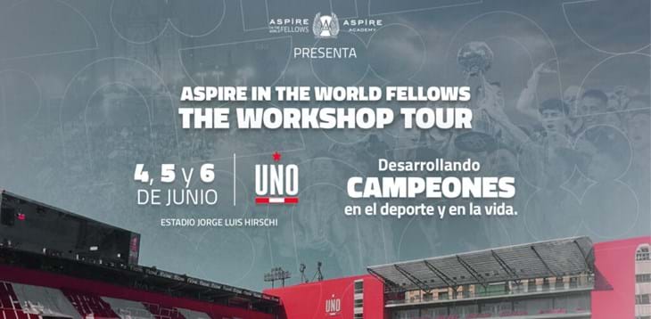 ‘Aspire In The World Fellows – The Workshop Tour’ a La Plata, in Argentina. Di Salvo: “Per lo sviluppo del calcio”