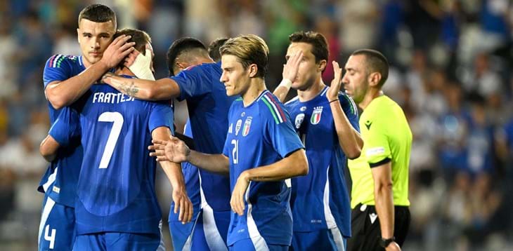 Italia, basta Frattesi: Azzurri ok a Empoli contro la Bosnia ed Erzegovina nell'ultimo test prima dell'Europeo. Lunedì si vola in Germania