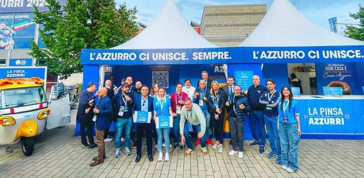 Di Marco è la Pinsa di Casa Azzurri: a Iserlohn l'inaugurazione di una pinseria Pop Up, con una serata tra gusto, convivialità ed emozioni Azzurre
