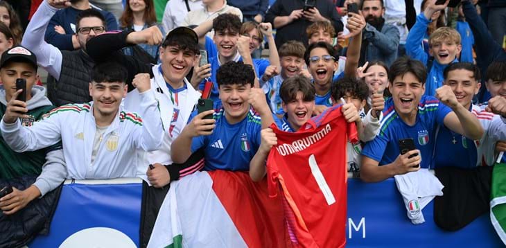 Domenica 16 a Casa Azzurri la premiazione del concorso 'Il migliore gol delle nostre nazionali: fai gol anche tu'