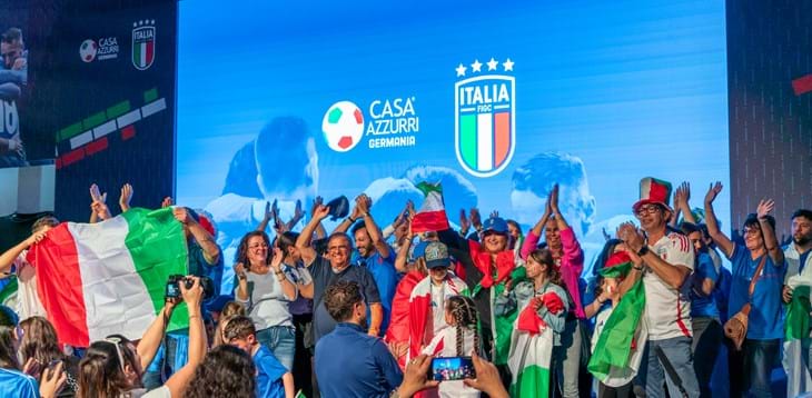 La Nazionale spopola sui social: già 12 milioni di interazioni. E a Casa Azzurri è Ital-Mania: oltre 13mila persone registrate a Iserlohn