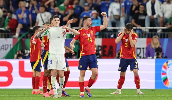 EURO 2024, Italia battuta a Gelsenkirchen dalla Spagna