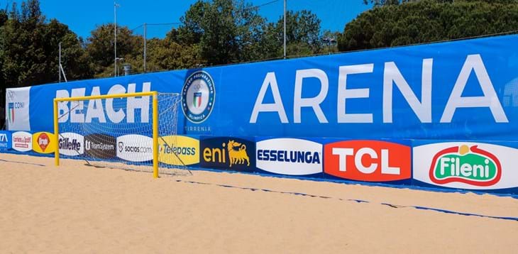 International Beach Soccer, a Pisa la presentazione del torneo in programma dal 3 al 7 luglio al CPO di Tirrenia
