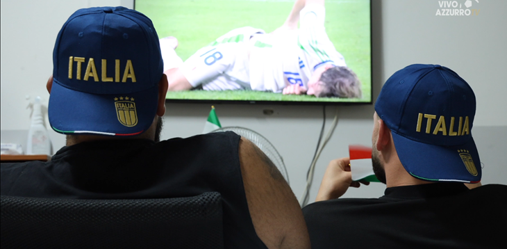 Su Vivo Azzurro TV Spagna-Italia vissuta nell'Istituto Penale per i Minorenni di Nisida. La partita vista con gli occhi di giovani in cerca di riscatto
