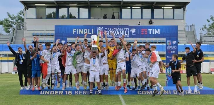 Under 16 Serie C, scudetto al Cesena, sconfitta la Virtus Entella