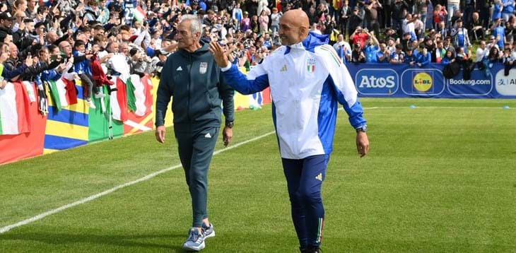 Gravina ahead of Switzerland: “Spalletti is calm and knows how to raise attention levels