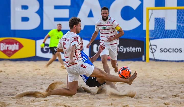 Danimarca-Estonia chiude il giovedì di partite a Tirrenia